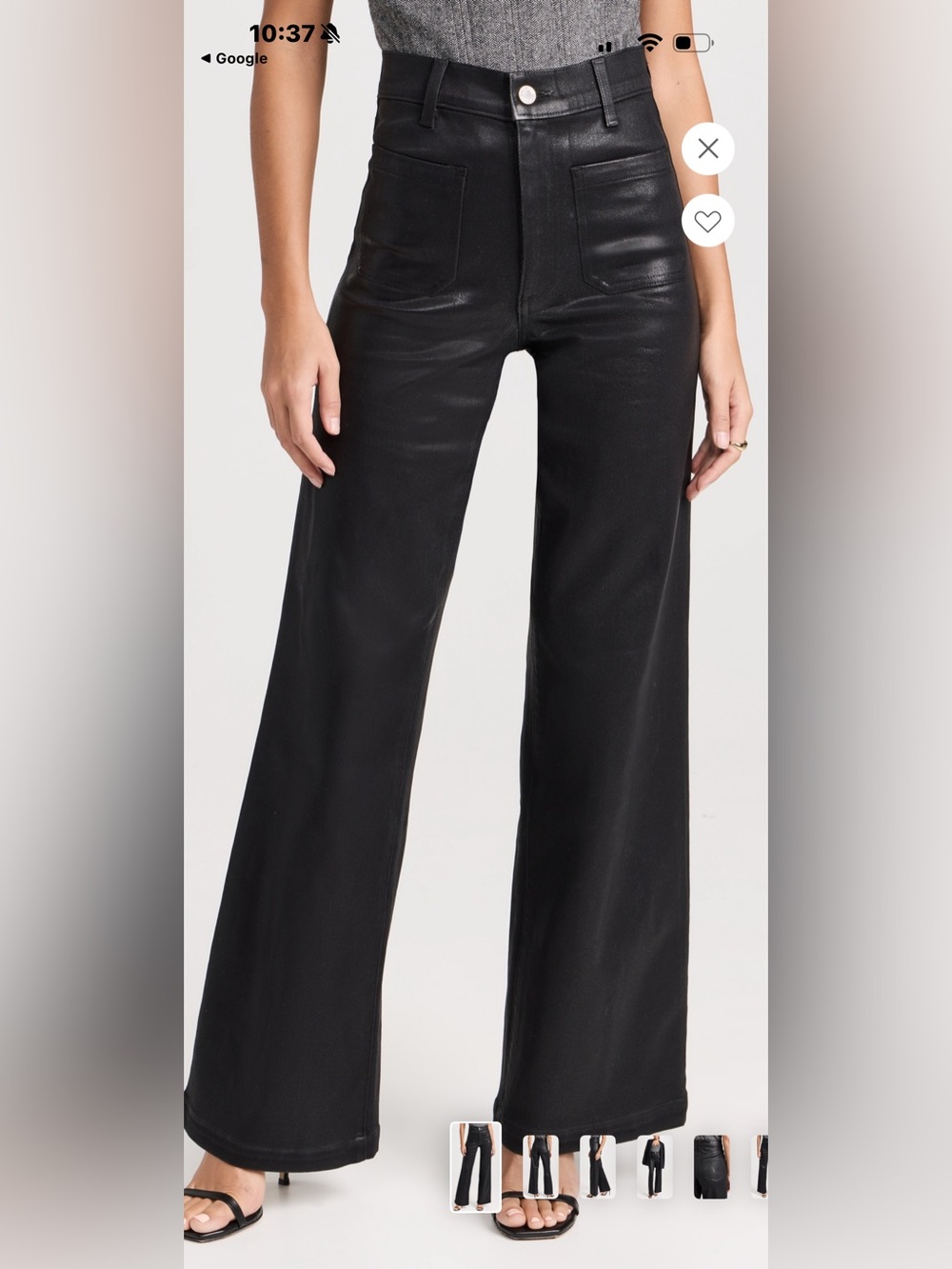 LE JEAN Virginia Wide Leg Pants